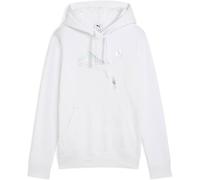 PUMA Damen Kapuzensweat ESS METALLIC Hoodie FL (684996) XL Weiß