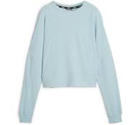 PUMA Damen Kapuzensweat Puma Fit Branded Fleece Cr (524124) XL Silber