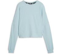 PUMA Damen Kapuzensweat Puma Fit Branded Fleece Cr (524124) XL TURQUOISE SURF