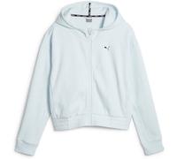 PUMA Damen Kapuzensweat Train Favorite Fleece Full (524233) S ICY BLUE HEATHER