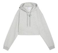PUMA Damen Kapuzensweat W x HYROX HEAVYWEIGHT HOODIE (527641) M Light Gray Heather