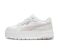 PUMA Damen Karmen II Idol Sneakers 41, White Mauve Mist Feather Gray Pink
