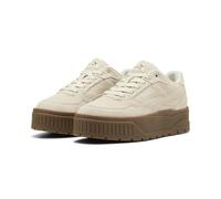 Sneaker PUMA "Karmen II Idol Suede Sneakers Damen", Herren, Gr. 36, alpine snow weiß, Obermaterial: Synthetik, Textil, Kuhleder; Futter: Textil; Innensohle: Textil; Laufsohle: Gummi, Schuhe Sneaker (3