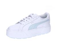 PUMA Damen Karmen L Turnschuhe, White Dewdrop Silver Blue Metallic, 41 EU