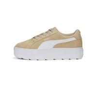 Puma Damen-Sneaker-Schnürhalbschuh Karmen Beige beige/schlamm42