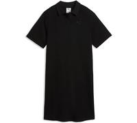 Puma Sweatkleid Class Polokleid Damen, relaxed fit, 66% Baumwolle, 32% Polyester, Schwarz XL