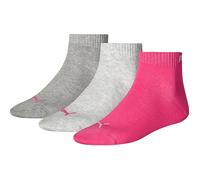 PUMA Herren Socken UNISEX QUARTER PLAIN 3P (701230337) 35-38 Grau