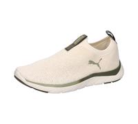 PUMA Damen Softride Remi Slip-on Knit WN's Straßen-Laufschuh, Warmweiß dunkel Loden Lux Army, 42 EU