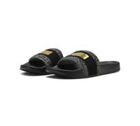 PUMA Pantoletten Leadcat 2.0 Animal Flair Damen PUMA black/PUMA gold Größe 37