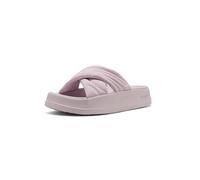 PUMA Damen Leadcat Plateau Slide Sandalen, Rose Mauve-Weiß, 8