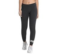 PUMA Essentials Logo Leggings Damen dark gray heather XS