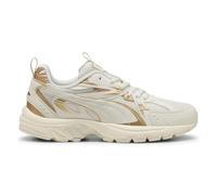 PUMA Damen Milenio Tech WMNS Dayinight Sneaker, Vapor Gray Gold, Warmweiß, 37.5 EU