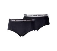 PUMA Damen Panties 2er-Pack | Mit Aucun | Schwarz | Größe: XL