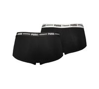 PUMA Damen Mini Shorts - Iconic, Soft Cotton Modal Stretch, Vorteilspack Schwarz XS 8er Pack (4x2P)