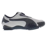 PUMA Damen Mostro Perforated Sneaker, Federgrau/Alpine Snow-Grey, 9.5
