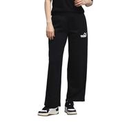 PUMA Damen Nature 2.0 Comfort Logo Straight Pants FL Op Strickhose, Puma Schwarz, XL EU