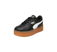 Puma Palermo Elevata Leather Sneakers Damen Schuhe | Mit Plain | Black/Gum | Größe: 40.5 Black