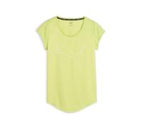 PUMA Damen Performance Heather Cat Tee W T-Shirt, Lime Pow Heather, S EU