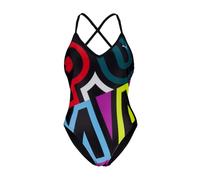 PUMA Damen Placed Print Swimsuit (1er Pack)