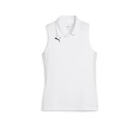 PUMA teamGOAL Poloshirt Damen 04 - PUMA white/PUMA black/feather gray L