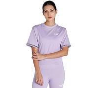 PUMA Damen Power Tape T-Shirt XSVivid Violet Purple