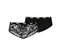 PUMA Damen Printed Hipster 2er Pack M 2 Stk.