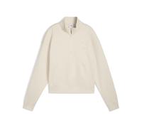 PUMA Class Kurzes Sweatshirt Damen, Kleidung, Weiß, L White