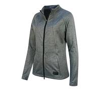 PUMA Damen Pullover Cloudspun W Warm Up Jacket, Puma Black Heather, XL, 595850