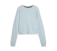 Puma Damen Pullover Puma Fit Branded Fleece Crew 524124-23 L Turquoise Surf