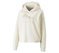 PUMA Damen Pullover Sweater Kapuzenpullover Essentials+ Better Hoodie, Farbe:Creme, Artikel:-99 no Color, Größe:S