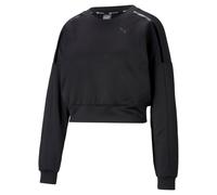 Puma Damen Pullover Train Zip Crew Sweatshirt 520272-01 M Puma Black