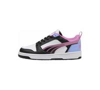 Puma Mädchen Sneaker Rebound V6 Lo Jelly Heaven Jr 405057-02 38 PUMA White Black Lavender