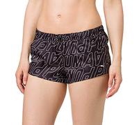 PUMA Damen Puma Swim Women's Printed Boardshorts Board Shorts, Black Combo, S EU