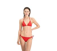 PUMA Damen Puma Triangle bikinitop voor dames Bikini Top, Rot, XL EU