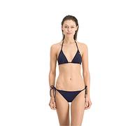 PUMA Damen Puma Women's Triangle Bikini Top, Navy, XL EU