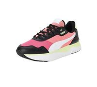 PUMA Damen R78 Voyage Sneaker, Schwarz Weiß Nelke Pink, 36 EU, puma Black puma White Carnation pink, 36 EU