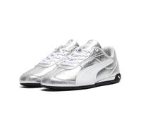 Puma Sneaker Replicatch Metallic Whisper Damen Gr. 41 Silber/Weiß