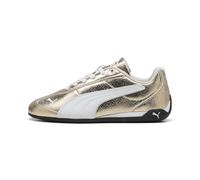 Puma Damen Replicatch Schuhe, Puma Gold-Puma-Weiß, 10.5 Narrow | Freizeitschuhe