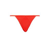 PUMA Damen Ribbed Tanga Bikini Unterteile, Red Combo, M EU