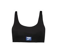 PUMA Damen Scoop Neck Bikini Top, Black Combo, L EU