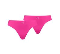 PUMA Damen Seamless String Thong Panties, Neon Pink, XS EU
