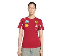 Puma Damen Sf Team Tee Wn T-Shirt, Dark Cherry, XXS