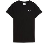 PUMA Unisex ESS Elevated Rib Tee T-Shirts, PUMA Black, S