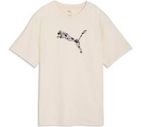 Puma ESSENTIALS GRAPHIC ANIMAL RELAXED TEE T-Shirt für Damen, beige, größe L