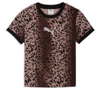 PUMA Damen Shirt ESS GRAPHICS LEO LUXE Bedazzled Slim Tee (634562) XS PUMA Black