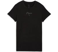 PUMA Damen Shirt ESS SCRIPT Tee (691760) S Schwarz