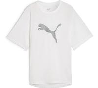 PUMA Damen Shirt EVOSTRIPE Graphic Tee (677876) M PUMA WHITE
