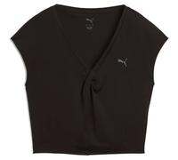PUMA Damen Shirt MOVE CLOUDPSUN TWIST TEE - REGULAR LENGTH (526697) S PUMA Black