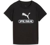PUMA Sport Slim Graphic T-Shirt Damen, Kleidung, Schwarz, L