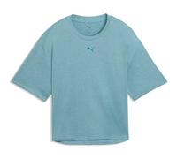 PUMA Damen Shirt W CLOUDSPUN RELAXED TEE (527457) XS Baltic Sea Blue Heather